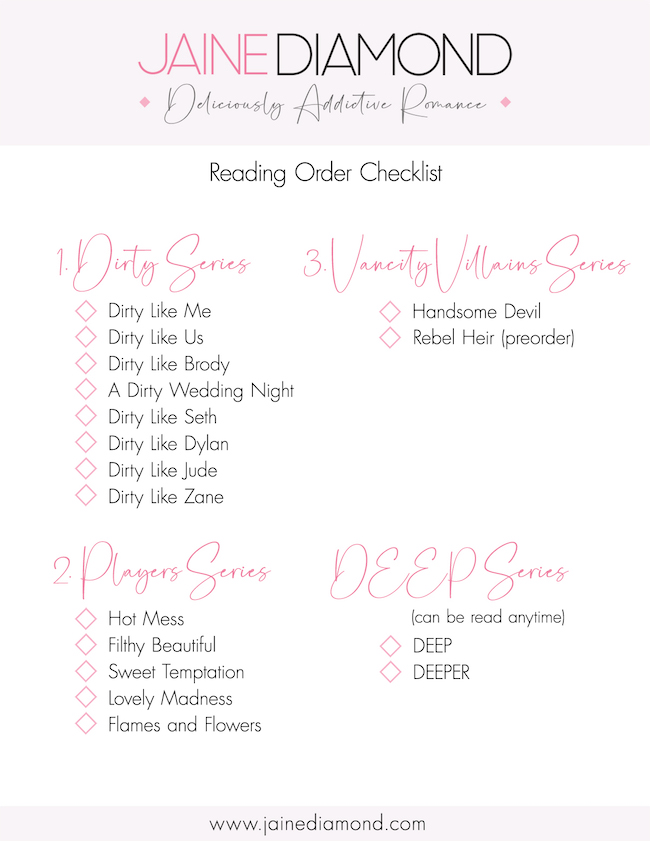 Reading Order Checklist web