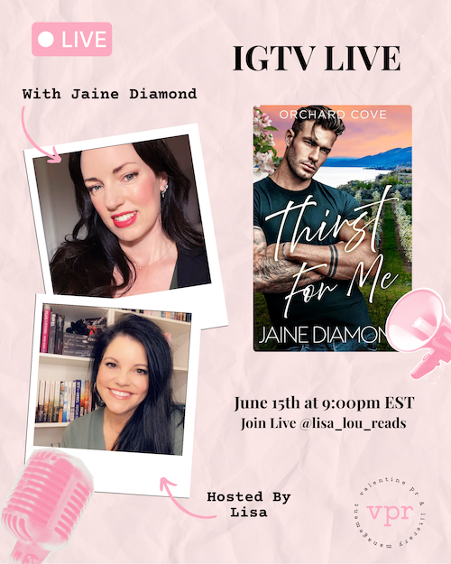 TFM interview - IGTV live with Lisa Lou Reads copy